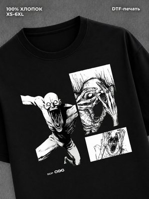 Футболка SCP-096 Скромник
