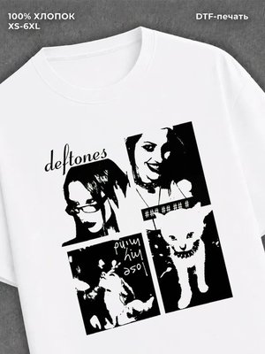 Футболка группы DEFTONES
