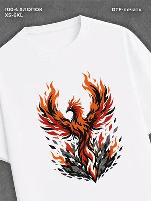 Футболка Пламя и пепел