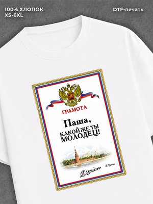Футболка Паша Павел