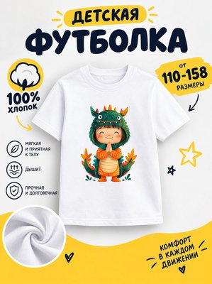 Футболка детская для девочек